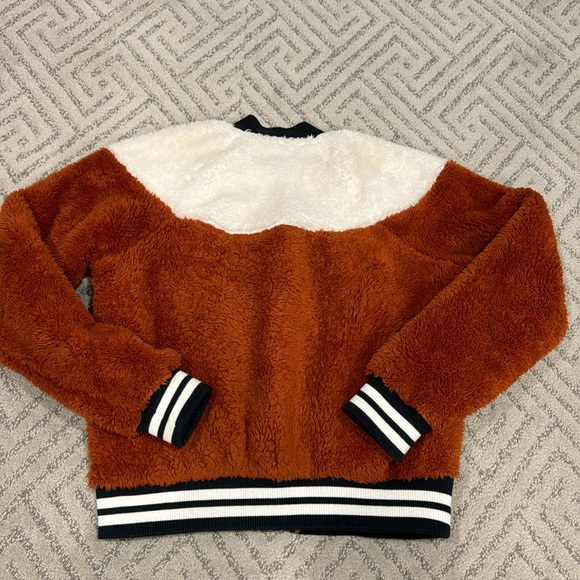 Nike Sherpa Bomber Retro Jacket-size S - Picture 7 of 8